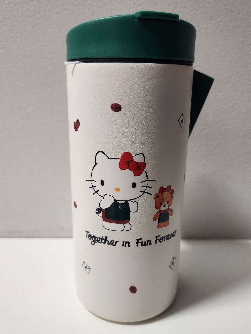 New Hello Kitty x Starbucks Stainless Steel Hot/Cold Tumbler (12oz)